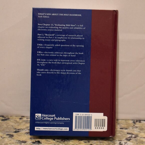 The Holt Handbook Hardcover – January 1, 2002 - Picture 3 of 3